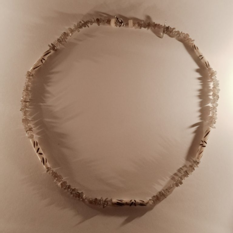 Crystal Wish Necklace by Oui Cherie Oui - Passing through Collection