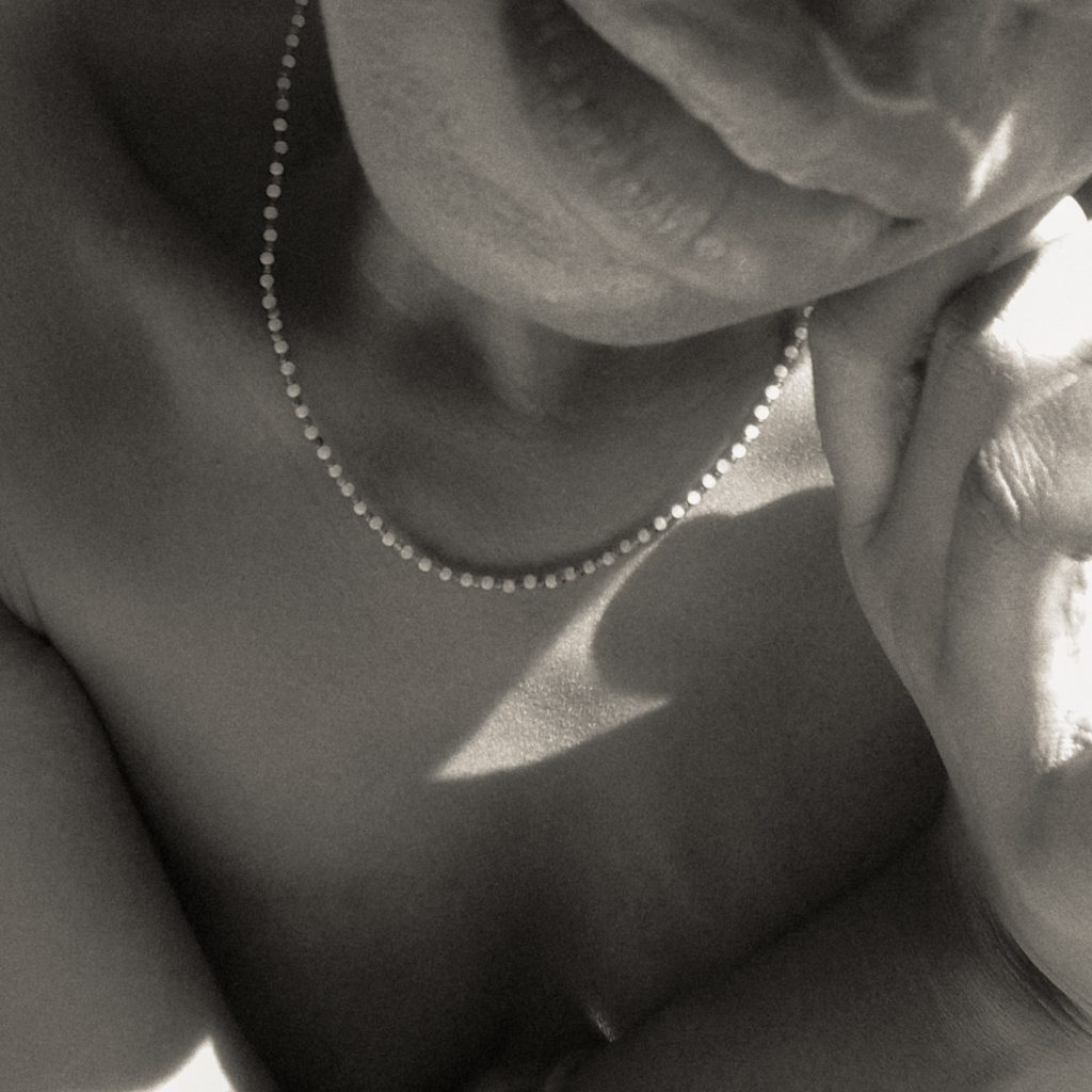 Crystal Wish Necklace by Oui Cherie Oui - handmade from jade beads